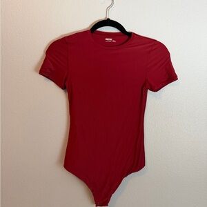 Aerie Smooth Red Bodysuit